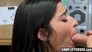 Teen Cooperates with Mall Officer&#039_s Strip Search Tactics