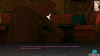 REUNION #141 &bull_ Hot lesbians action in the garden at night