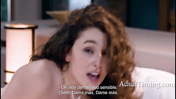 Split Screen Adventures With Nerdy Teen Cutie - Leana Lovings (Spanish Subs)