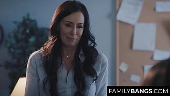 FamilyBangs.com ⭐ Mature Teacher Defloweing her Favorite Student, Reagan Foxx, Alex De La Flor