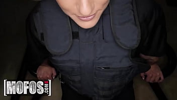 Officer Whitney OC Gets Arrested For Speeding On Riding JMac'_s Dick So Fast He Cums Right Away - MOFOS