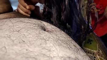 Elia Bhabhi sucked dick and drank the cum