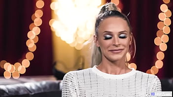 Huge tit geek lesbian and girlfriend roleplaying