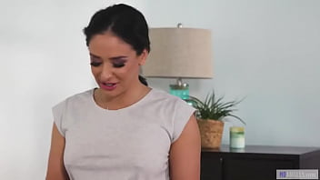 Lonely lesbian stepmom and stepdaughter do it!