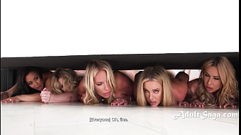 5 Stuck MILF'_s Used By 1 Guy..