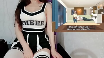 Le gusta que otros se cojan a su esposa - Reaccionando a Hentai Tsuma ga Kirei 1