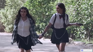 Principal&#039_s secretly lesbian step daughter stalking her crush - Jane Wilde, April Olsen