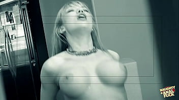 Since her man cheated the curvy blonde has lets the mover pound her big ass