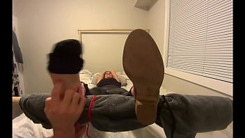 First Time Foot Tickle for the Gorgeous Milf Next Door!