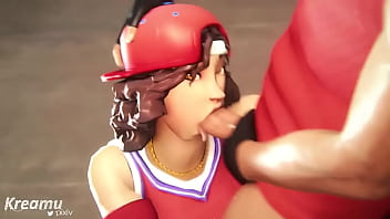 Fortnite triple thread blowjob