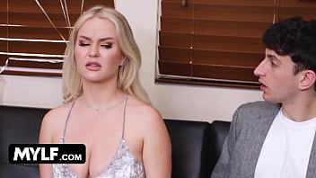 Horny Stepmom Vic Spends New Year&rsquo_s Eve With Her Stepdaughter River And Her Boyfriend Nick