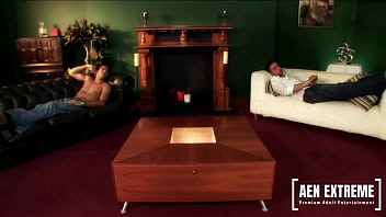 Sabrina Sweet ass fucked threesome action