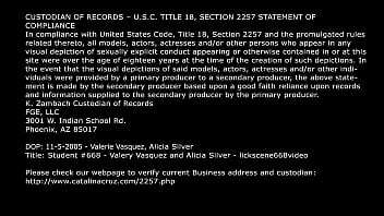 LICENSED TO LICK - Valery Vasquez Strap On Domination Over Hot Chick