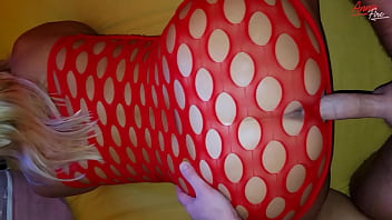 She was fucked through a hole in outfit