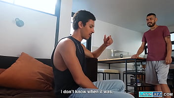 You want leche? Yeah, give it to me! Enrique Mudu and Alberto Chimal - Two Latinos with HUGE cocks fucking having fun together!