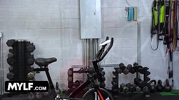 MYLF Enjoys Teasing Guys While Working Out, Catching Studs Staring At Her, &amp_ Having Fun Of Her Own