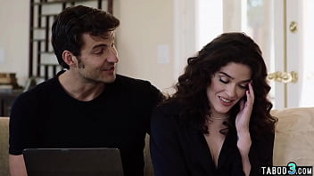 Petite brunette babe Victoria Voxxx fucked roughly by the big cocked IT guy