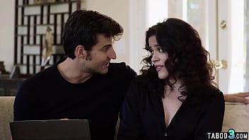 Petite brunette babe Victoria Voxxx fucked roughly by the big cocked IT guy