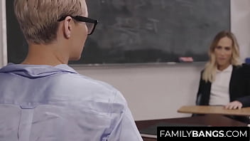 FamilyBangs.com ⭐ Undisciplined Student Being a Bitch with her Horny Mature Teache, Carter Cruise, Ryan Kelly
