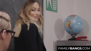 FamilyBangs.com ⭐ Undisciplined Student Being a Bitch with her Horny Mature Teache, Carter Cruise, Ryan Kelly