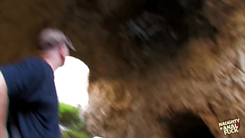 Pervy pink-haired bitch does anal and gets cum in her face outdoors