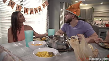 FilthyTaboo - Hot Milf Gets Her PUSSY STUFFED With By Bf&#039_s CHEATING Huge Cock On Thanksgiving FULL SCENE