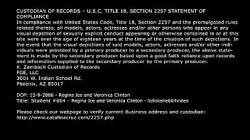 LICENSED TO LICK - Regina Ice Going Down On Shaved Pussy