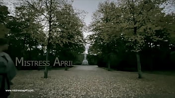 Dominatrix Mistress April - Three slaves with One Whip