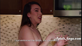 Nudist Trans Neighbor Fucks Big Butt Cis Babe