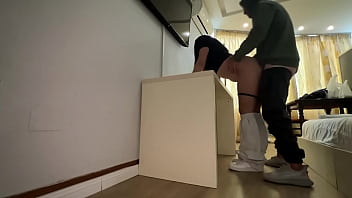 Real footage of two young students having sex after skipping class