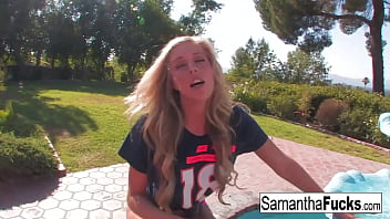 Samantha Saint'_s BJ Leads To A Creampie