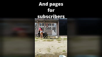 TS Angelique Monroe - Washing my bike