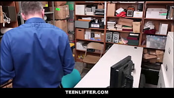 TeenLifter - Big Ass Blonde Shoplifter Caught On Camera - Adira Allure