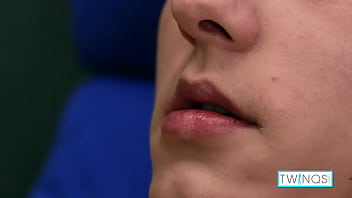 Dark Haired Gay Teen Logan Jerks Off His Massive Hard Cock!