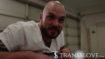 He fucks her in the ass in the middle of the gym