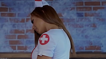 PenthouseGold.com - Naughty Nurse Sarah Taylor Enjoys Doggystyle Pounding From Horny Patient