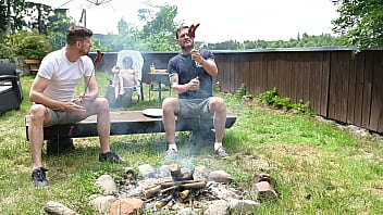 Sex Crazed Girlfriend Emily Pink Enjoys Daring DP Threesome GP2749