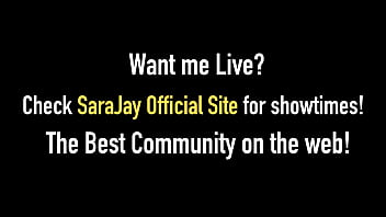 Busty Pornstar Sara Jay Is Rimmed And Wrecked By A Big Cock!