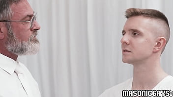 Mason apprentice Serg Shepard will never forget his first anointment as the old bearded man named Kristofer Weston did things to his body