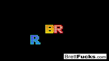 Hot Pinball g leads to pussy stuffing by Brett Rossi