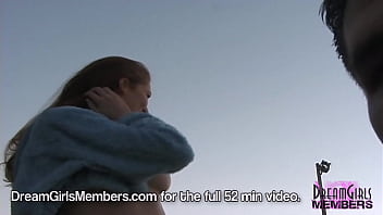 Wild Public Flashing With Jamie And Her Real Big Tits