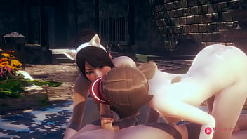 Orgy Hentai 2 girls 2 boy