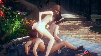 Orgy Hentai 2 girls 2 boy