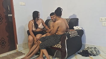 Hanif and Adori and nasima - Desi sex Deepthroat and BBC porn for Bengali Cumsluts threesome A boys Two girls fuck