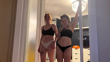 Hard threesome with two call students - Emma Korti &amp_ ANFISSE