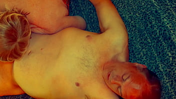 Sexy granny Fourth of July cock sucker