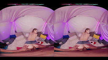 VRHUSH Sneaky anal sex with hot blonde Kyler Quinn