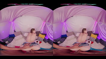 VRHUSH Sneaky anal sex with hot blonde Kyler Quinn