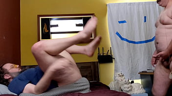 &quot_Porkin'_ U.S.A.&quot_ - Sexy moustache bubba Don K Dick pounds his fat uncut cock into hot cum-filled bear Rusty Piper doggystyle, building him up to a jizztastic orgasm of spunk that squirts all over his chest and beard   makes him hard again -