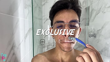TAKING A SHOWER WHILE MY COCK IS HARD AND HOT PART 1 - EXCLUSIVE